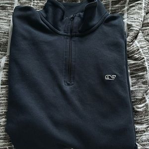 Vineyard vines navy quarterzip